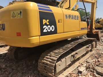 Excavatrice hydraulique de pelle rétro de chenille d'occasion de KOMATSU PC200-8 (20 tonnes) Japon