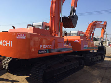 Used Japan Hitachi Ex200 1 Excavator New Paint 92% Uc With 36 Months Guarantee