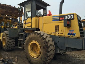 qualité  187hp Second Hand Wheel Loaders WA380-3 , Komatsu Compact Wheel Loader 3.2cbm usine