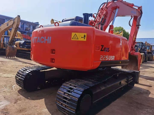 Excavatrice hydraulique 22Ton ZX225USR de Hitachi d'occasion de chenille