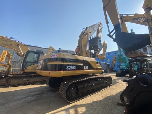 Excavatrice hydraulique utilisée de machines de construction de chenille CAT 325BL 1.1m3