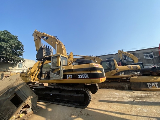 Excavatrice hydraulique utilisée de machines de construction de chenille CAT 325BL 1.1m3