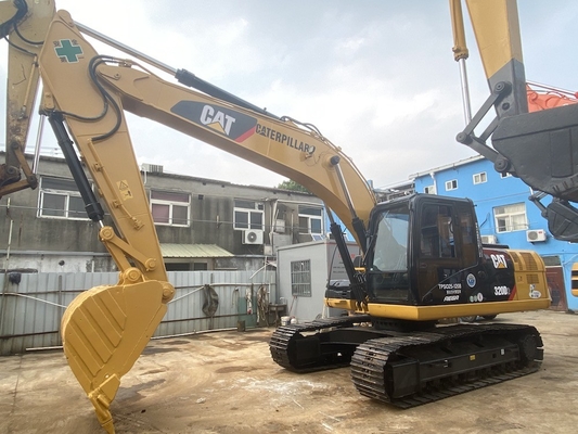 20 Ton Caterpillar Cat Excavator Construction Machinery utilisée par 320D