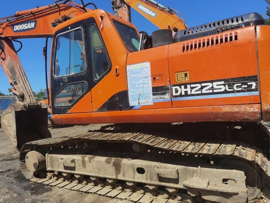 DH225LC - la chenille 7 hydraulique a utilisé l'excavatrice Construction Machinery de Doosan 22 tonnes