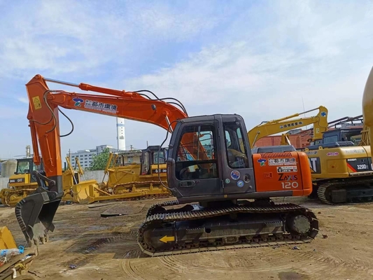 excavatrice hydraulique Working Weight 12200kg de Hitachi d'occasion de chenille de 12t ZX120