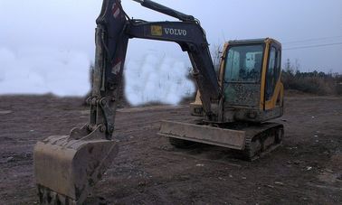 Excavateur mini Volvo EC55 0.14cbm capacité de seau avec Turbo d'origine