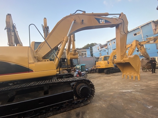 Excavateur japonais Cat 330C d'occasion, Caterpillar Excavateur sur voie usée 30 tonnes