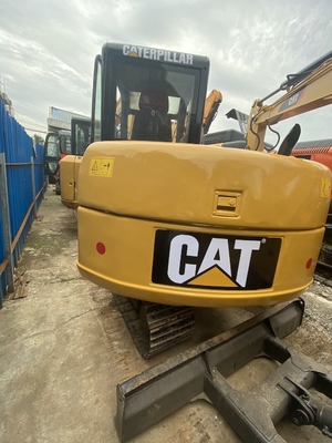 Excavateur à rouleaux hydrauliques japonais Cat 306D d' autre main, Caterpillar Excavateur à voie usée 6 Tonnes