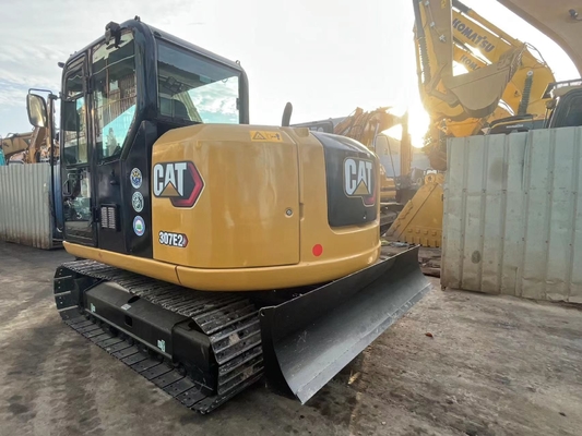 Excavateur japonais Cat 307E d'occasion, Caterpillar Excavateur d'occasion 7 tonnes