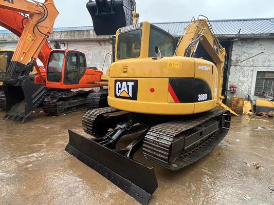 Excavatrice japonaise Cat 308D d'occasion, Caterpillar Excavatrice à voie utilisée 8 tonnes