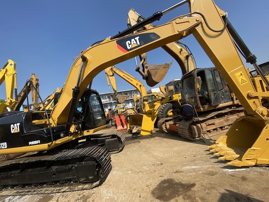 Excavateur hydraulique à rouleaux d'occasion japonais Cat 312D, Caterpillar Excavateur à voie utilisée 12 tonnes
