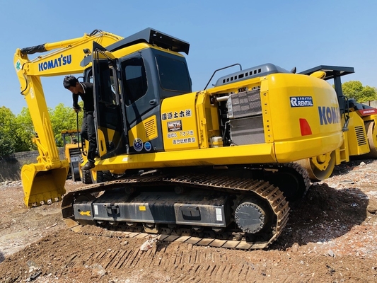 20 tonnes d'origine japonaise de seconde main Komatsu PC200-7 Excavateur à rampe en vente