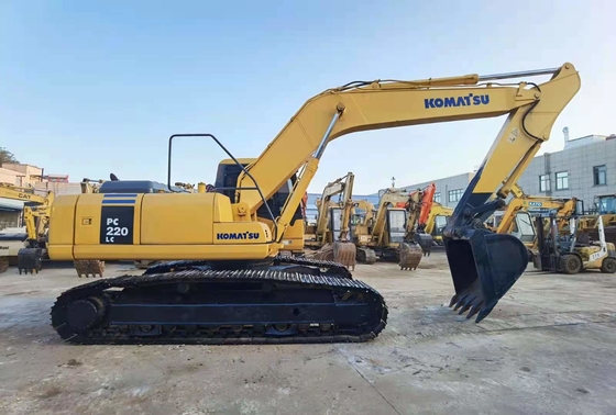 22 tonnes d'origine japonaise de seconde main Komatsu PC220-7 Excavateur à rampe en vente