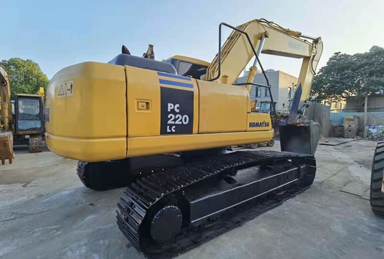 22 tonnes d'origine japonaise de seconde main Komatsu PC220-7 Excavateur à rampe en vente