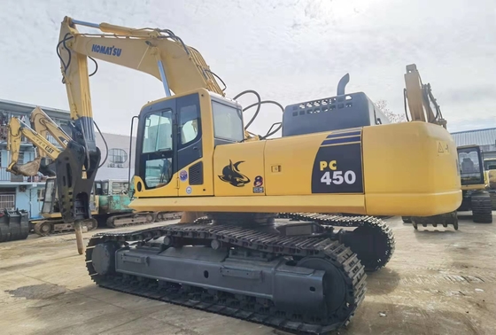 45 tonnes d'origine japonaise de seconde main Komatsu PC450-8 Excavatrice à ramper À vendre