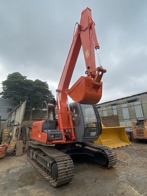 12 tonnes d'origine japonaise utilisée Hitachi ZX120 Excavatrice à rampe avec 66 kW de puissance du moteur et 0,52m3 de capacité de seau