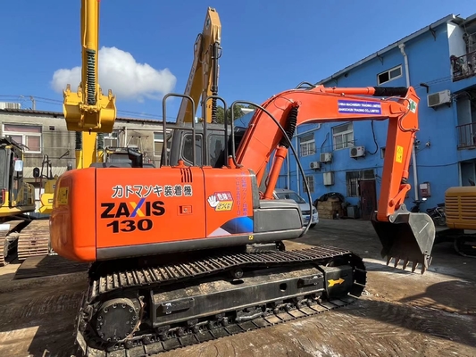 13 tonnes d'origine japonaise utilisée Hitachi ZX130 Crawler Excavator avec 66 kW de puissance du moteur et 0,52m3 de capacité de seau