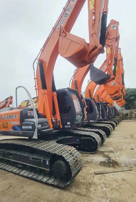 20 tonnes d'origine japonaise utilisée Hitachi ZX200 Excavatrice à rampe avec 109,6 kW de puissance du moteur et 0,8 m3 de capacité de seau