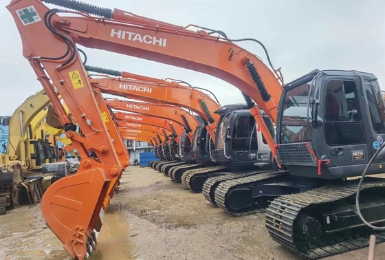 20 tonnes d'origine japonaise utilisée Hitachi ZX200 Excavatrice à rampe avec 109,6 kW de puissance du moteur et 0,8 m3 de capacité de seau