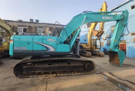 20 tonnes d'origine japonaise utilisée Kobelco SK200-8 Excavateur à rampe avec 114 kW de puissance du moteur et 0,8 m3 de capacité de seau