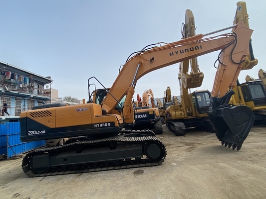 22 tonnes d'origine japonaise d'occasion Hyundai R220 Crawler Excavator