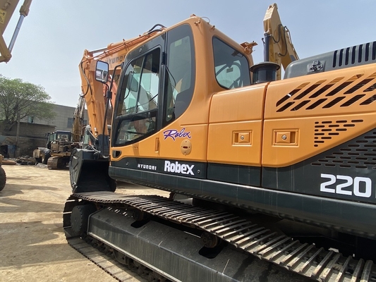 22 tonnes d'origine japonaise d'occasion Hyundai R220 Crawler Excavator