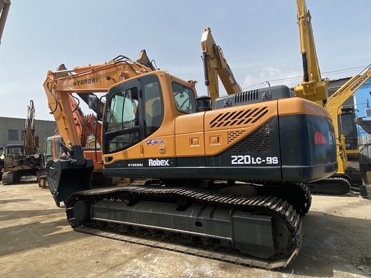 22 tonnes d'origine japonaise d'occasion Hyundai R220 Crawler Excavator