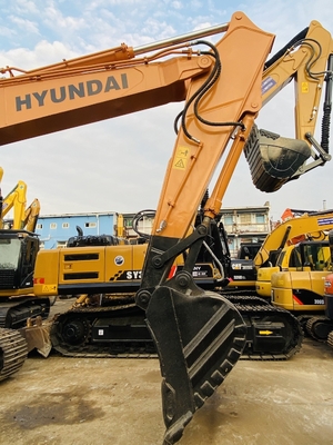 22 tonnes d'origine japonaise d'occasion Hyundai R225 Excavateur à rampe avec 112 kW de puissance du moteur et 1,05 m3 de capacité de seau