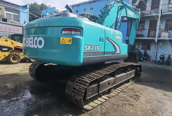 21 tonnes d'origine japonaise utilisée Kobelco SK210-8 Excavatrice à rampe avec 114 kW de puissance du moteur et 1 m3 de capacité de seau