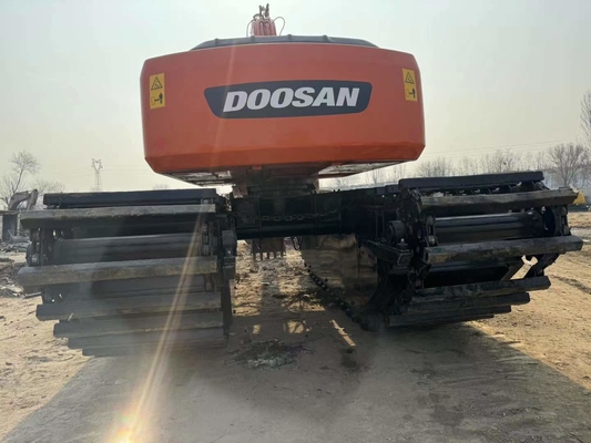 22 tonnes d'origine utilisée Doosan DH220 Excavateur à rampe avec une capacité de seau de 0,5-1,18 m3