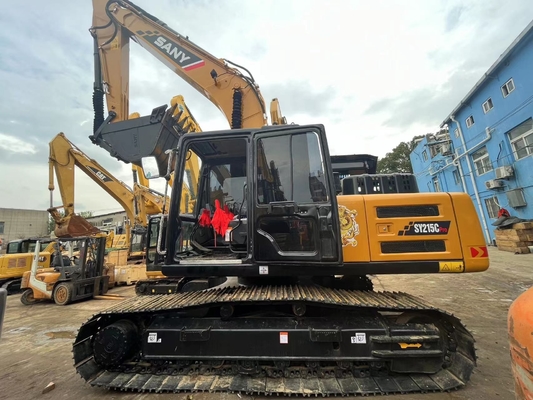 Excavateur hydraulique Sany SY215C de 21 tonnes avec une capacité de seau de 1,1 m3