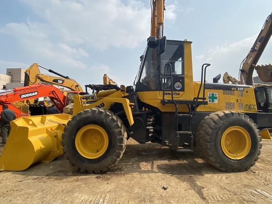 3 à 5 tonnes de seconde main Komatsu WA320-3 chargeur à roues chargeur avant d'occasion