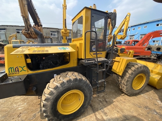 3 à 5 tonnes de seconde main Komatsu WA320-3 chargeur à roues chargeur avant d'occasion