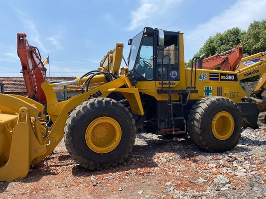 5-6 tonnes de seconde main Komatsu WA380-3 chargeur à roues chargeur avant d'occasion