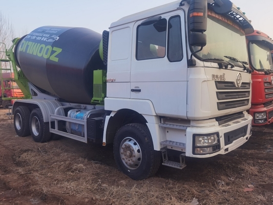 Second hand SHACMAN F3000 Camion de mélange de béton 6x4 340HP Camion à béton utilisé
