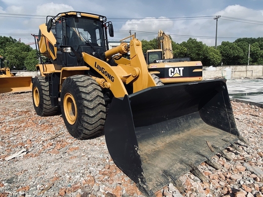 5 tonnes utilisées Liugong CLG856H rouleau de chargement de seconde main 3cbm chargeur de seau