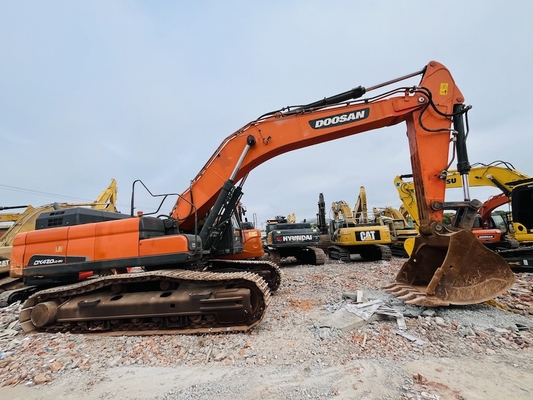 42 tonnes d'origine utilisée Doosan DX420LC-9C Excavateur à chenille avec 2 m3 de capacité de seau Excavateur d'occasion
