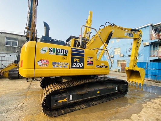 20 tonnes d'origine japonaise d'occasion Komatsu PC200-8 Excavateur à rampe utilisé en vente