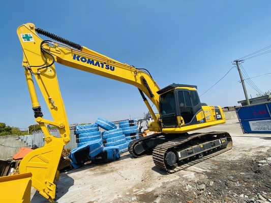 22 tonnes d'origine japonaise d'occasion Komatsu PC220-7 Excavateur à rouleaux utilisé en vente