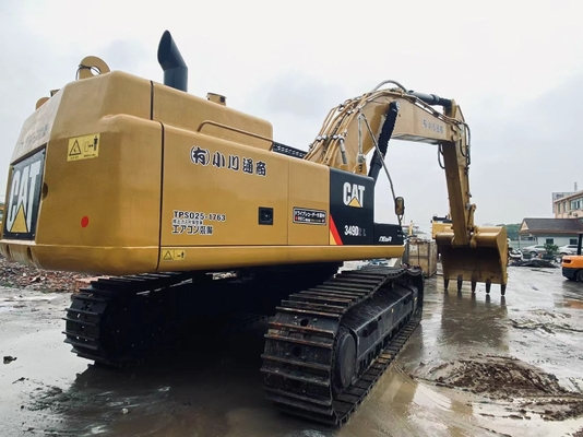 Excavatrice japonaise Cat 349D d'occasion, Caterpillar Excavatrice à voie usée 49 tonnes