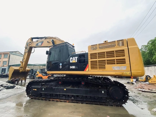 Excavatrice japonaise Cat 349D d'occasion, Caterpillar Excavatrice à voie usée 49 tonnes