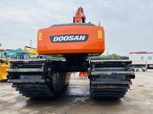 Excavatrice amphibie utilisée DH220LC-9E avec une machine de nettoyage de rivière de 1 m3