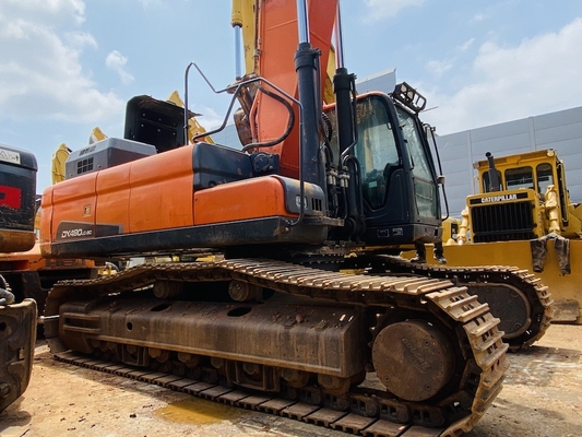 49 tonnes d'origine utilisée Doosan DX490LC-9C Excavateur à rampe d'occasion Avec une capacité de seau de 2,72 m3