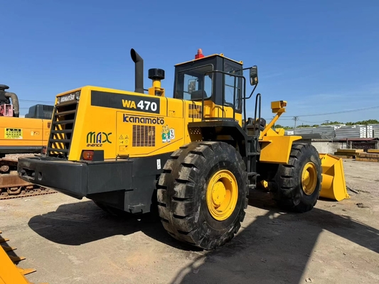 Chargeur à roues Komatsu WA470-3 d'occasion Chargeur routier 3.9 M 3