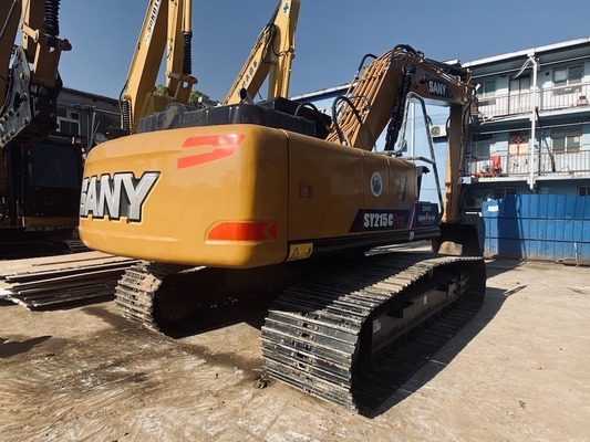 Excavateur hydraulique Sany SY215C de 21 tonnes d'occasion Excavateur d'occasion Avec une capacité de seau de 1,1 M3