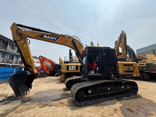 Excavateur hydraulique Sany SY215C de 21 tonnes d'occasion Excavateur d'occasion Avec une capacité de seau de 1,1 M3