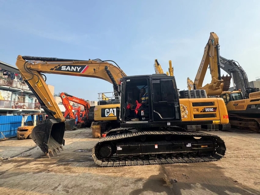 Excavateur hydraulique Sany SY215C de 21 tonnes d'occasion Excavateur d'occasion Avec une capacité de seau de 1,1 M3