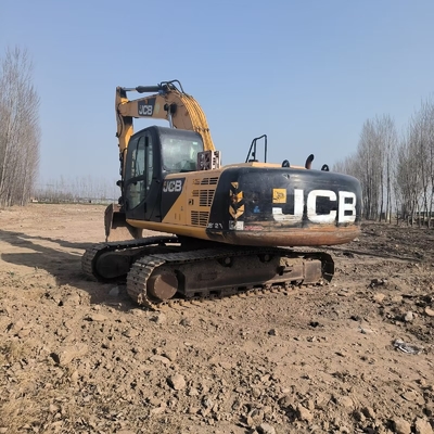 22 tonnes de l'autre main JCB JS220LC Excavatrice à rampe utilisée 129 kW de puissance du moteur et 1 M3 de capacité de seau