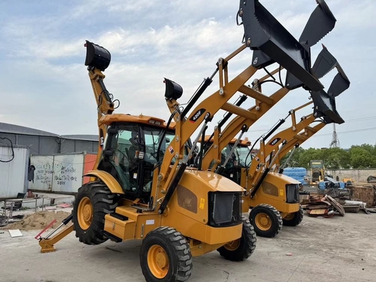 Utilisé CAT Caterpillar 420F chargeur de pelle hydraulique machine d'occasion CAT pelle excavatrice