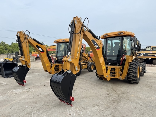 Utilisé CAT Caterpillar 420F chargeur de pelle hydraulique machine d'occasion CAT pelle excavatrice